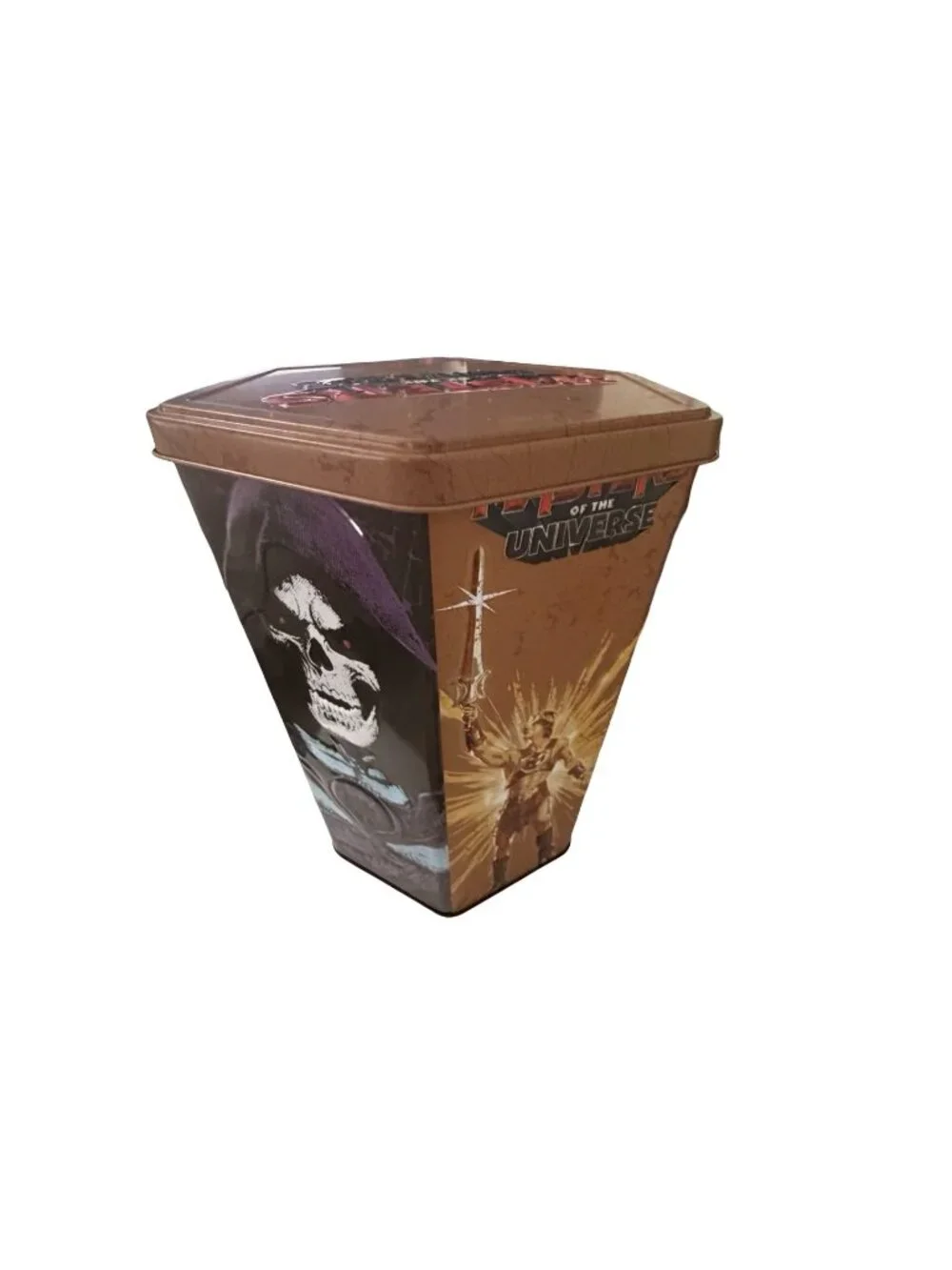 Masters of the Universe Collectible Metal Popcorn Bucket with Lid 130 oz Snapco
